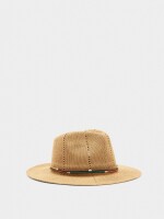 Sombrero De Punto Con Detalle De Cuentas multicolor