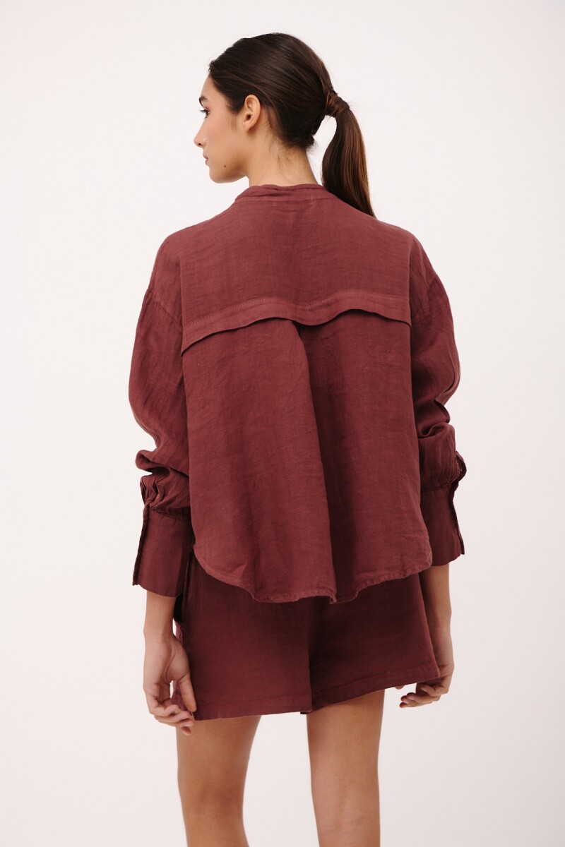 CAMISA REMO Chocolate