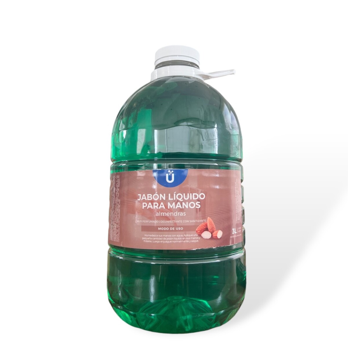 Jabón liquido para manos antibacterial 3L - Almendras 