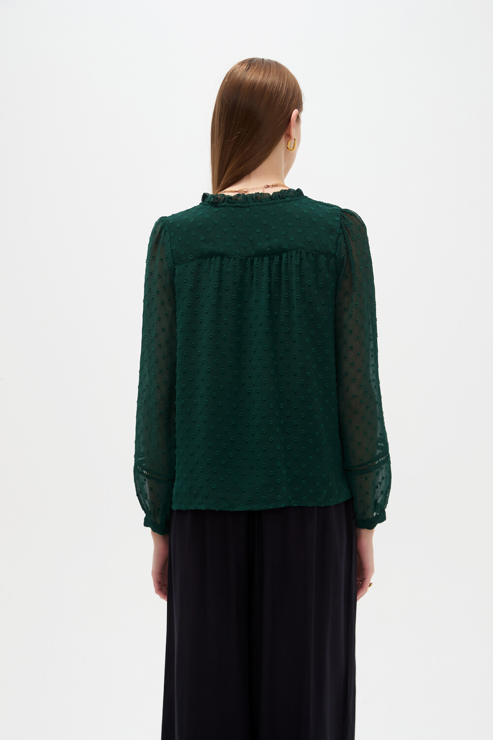 Blusa Tulvi Petroleo Oscuro