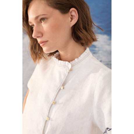 Blusa Nube Detail Blanco