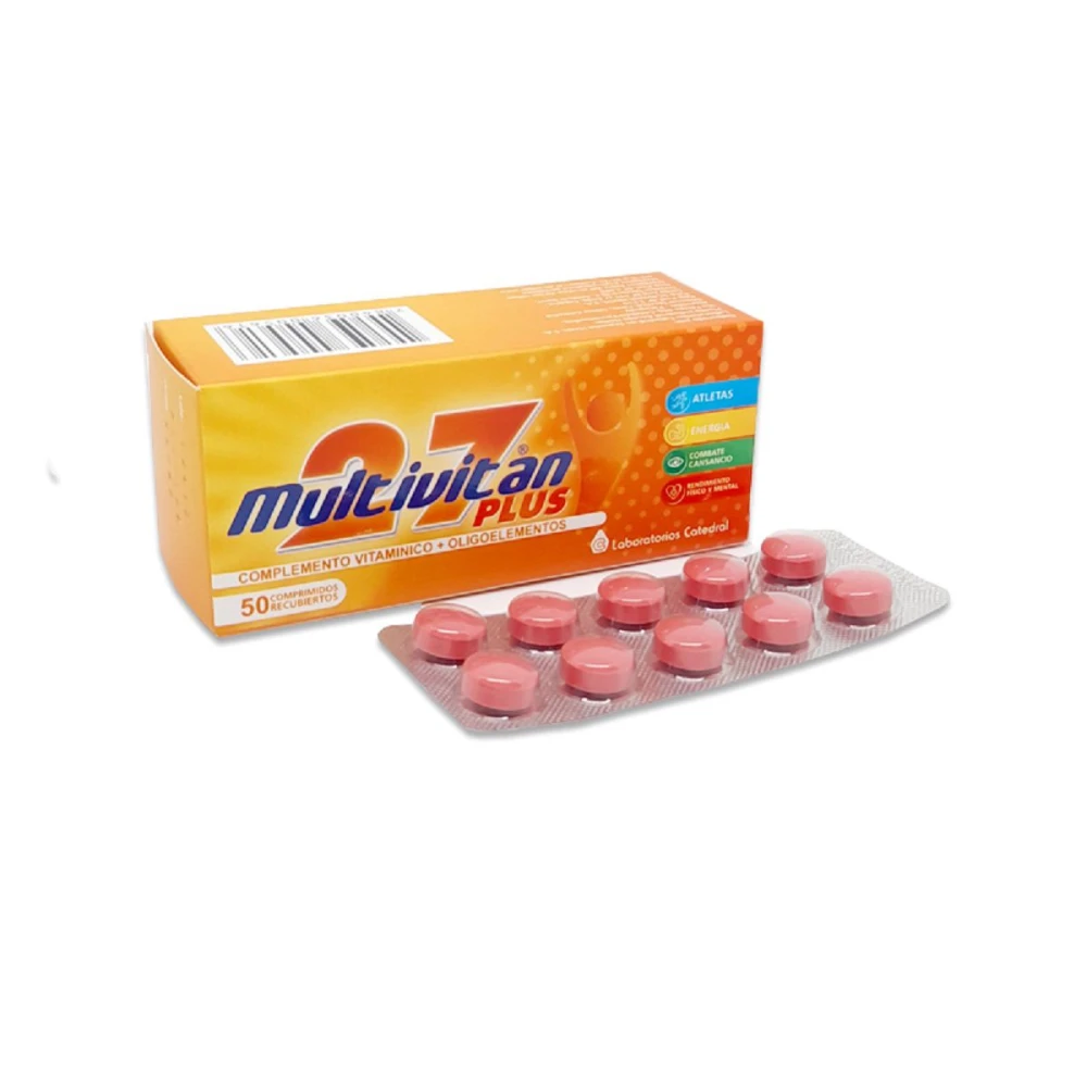 MULTIVITAN 27 PLUS CJ X 50 COMP.