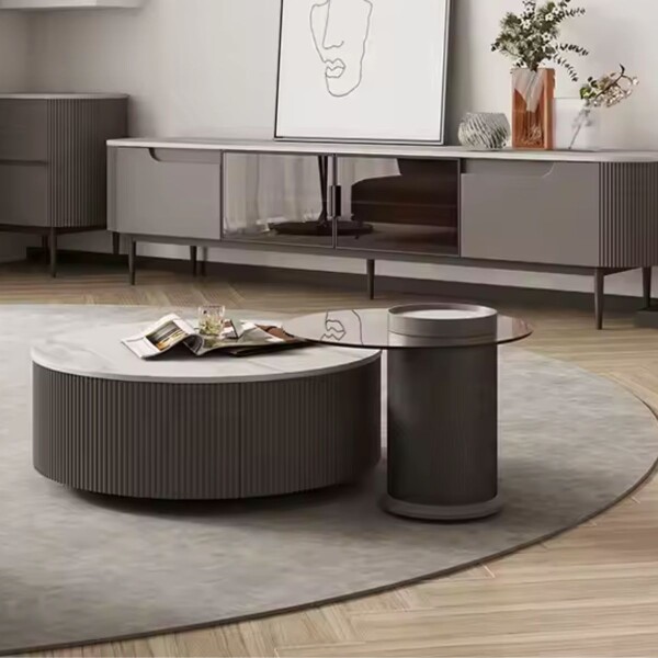 Mesa de centro PACMAN BLANCO - UNICO