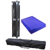Gazebo reforzado toldo carpa 2x2 mt Azul Gazebo reforzado toldo carpa 2x2 mt Azul