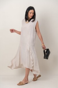 VESTIDO ADAMINA Beige
