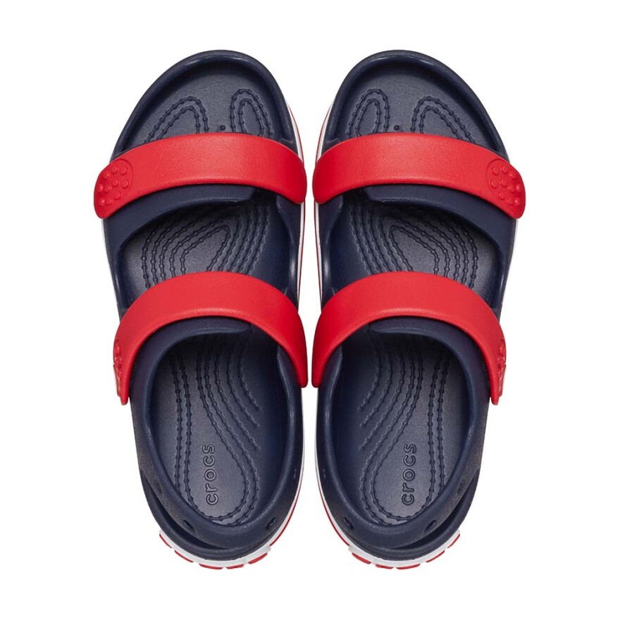 Crocband Cruiser Sandal K - Niños Navy/varsity Red