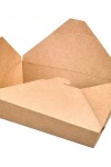 Envase de cartón kraft, caja rectangular 215 x 160 x 50 mm - 50 u Envase de cartón kraft, caja rectangular 215 x 160 x 50 mm - 50 u