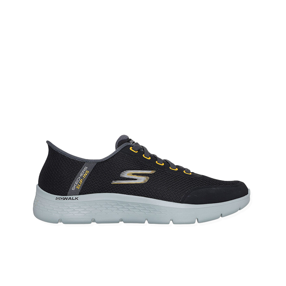 Championes Slip-Ins: Go Walk Flex - Negro 