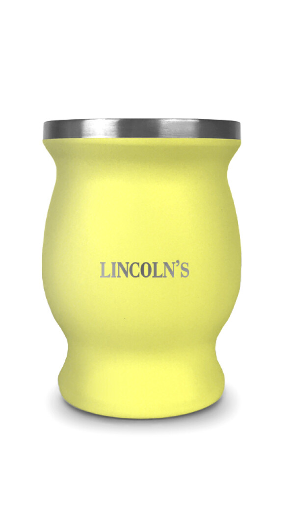 MATE ACERO INOXIDABLE SEXTANS AMARILLO