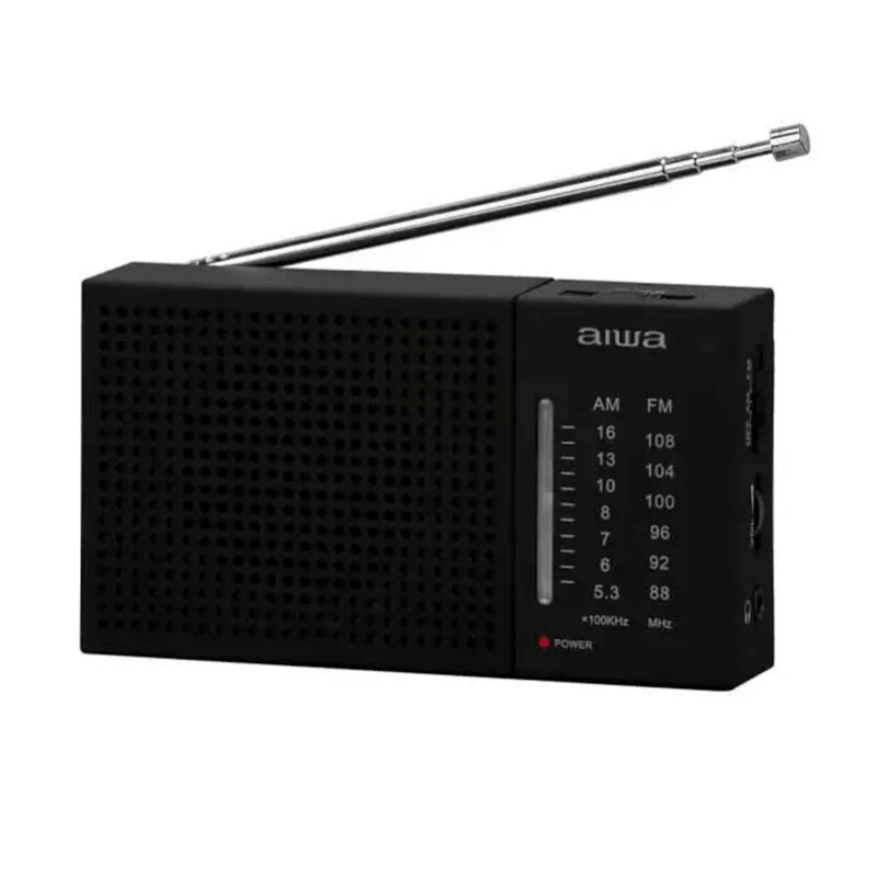 Radio Portatil Aiwa AWFML2 con FM AM Black Radio Portatil Aiwa AWFML2 con FM AM Black