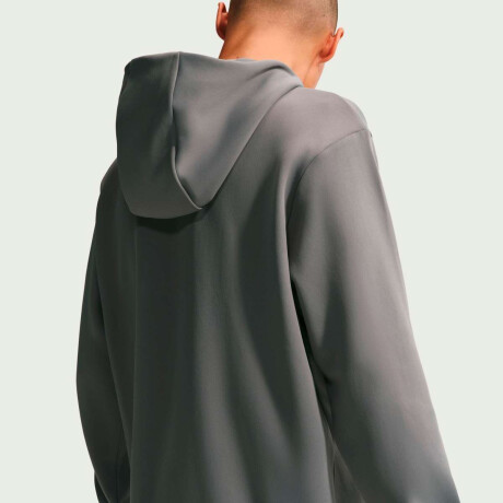 Campera Nike Dri-Fit Uv Flex Fleece Hyverse Con cierre de Hombre Gris