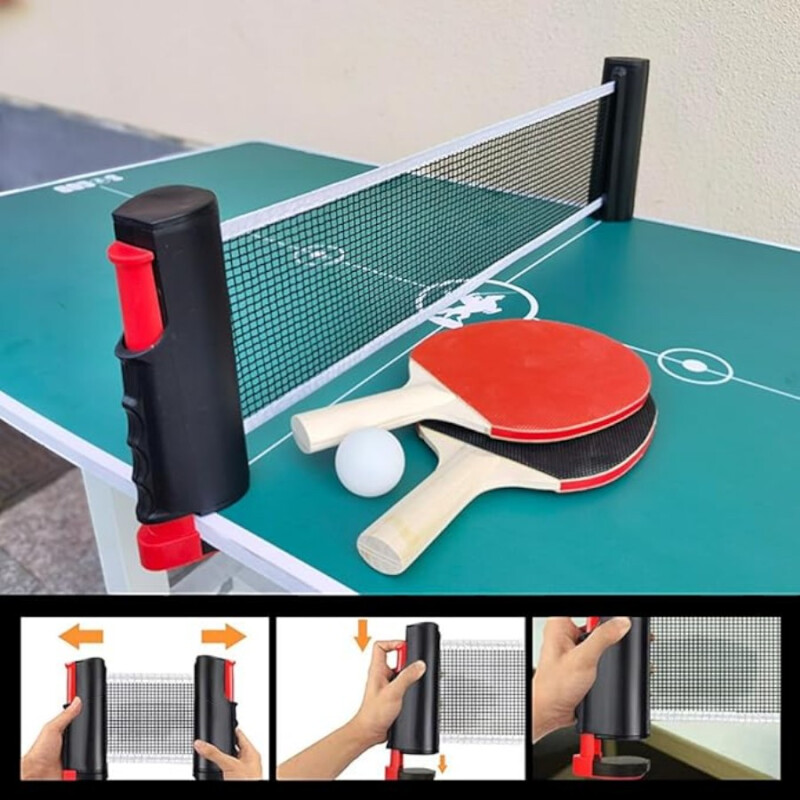 Set Ping Pong Retráctil Completo Set Ping Pong Retráctil Completo