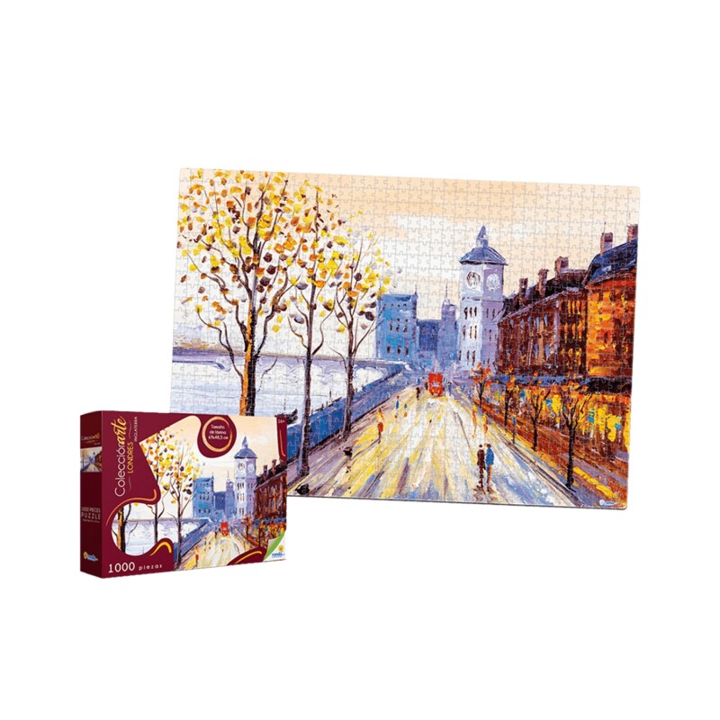 Puzzle en caja Ronda ColecciónArte Londres 1000 piezas Puzzle en caja Ronda ColecciónArte Londres 1000 piezas
