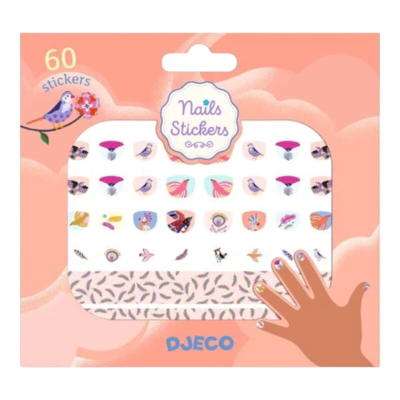 Stickers Decorativos Uñas Djeco Niñas Stickers Decorativos Uñas Djeco Niñas