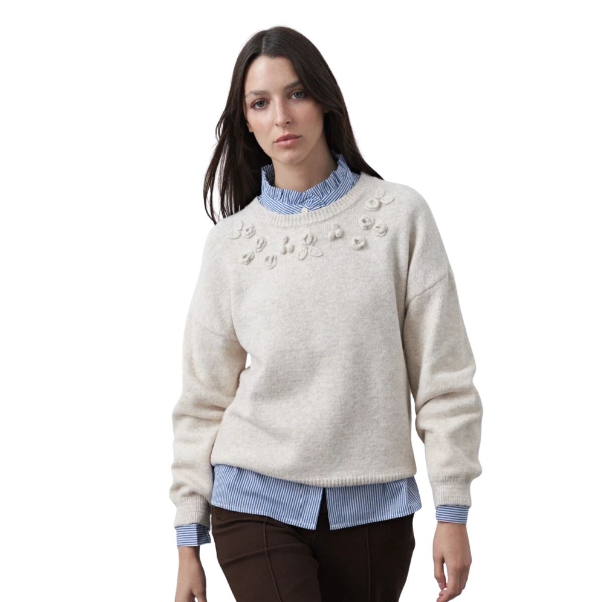 SWEATER VACANCES S-XL - CRUDO 
