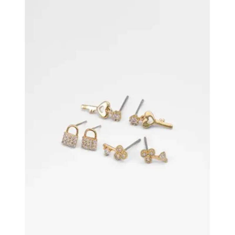 KEYTOHAPPY GOLD/CLEAR MULTI GOLD/CLEAR MULTI