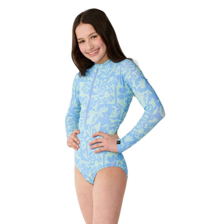 Lycra Rip Curl Pacific Coast Ls Surfsuit Azul