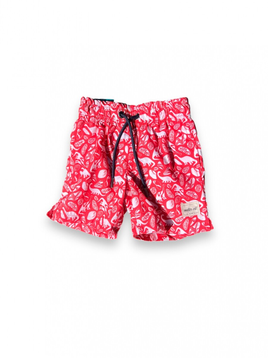 Short de Baño Rojo 