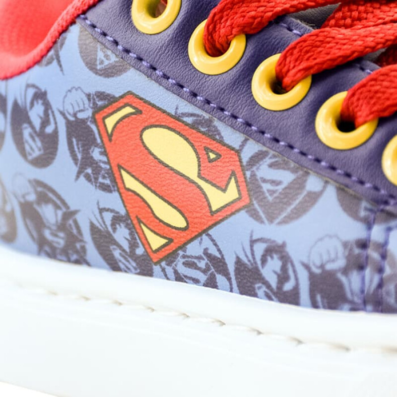 Championes DC Superman de Niños - SUICFW23001 Azul-rojo