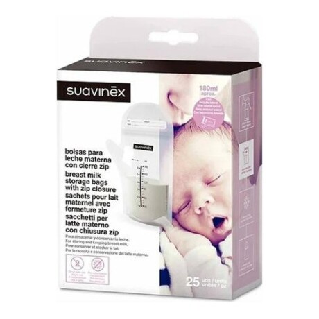 Set X 25 bolsas de almacenamiento Suavinex para leche materna Set X 25 bolsas de almacenamiento Suavinex para leche materna