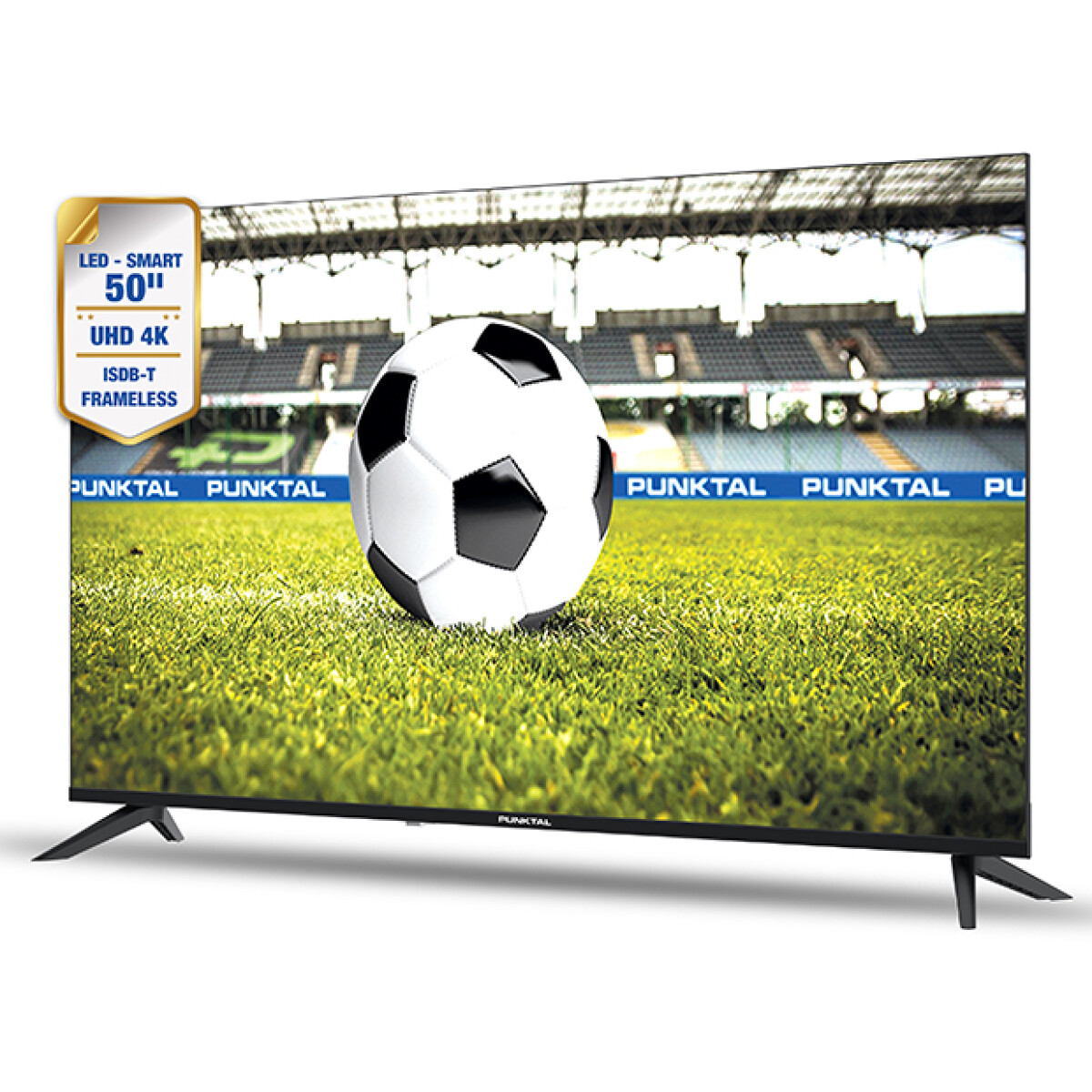 TV LED 50" 4K Smart Frameless Punktal VIDAA 