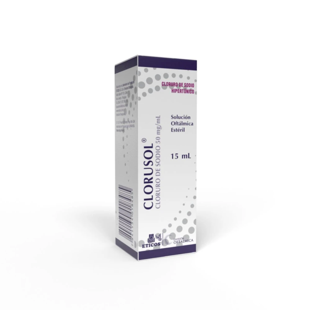 CLORUSOL OFTALMICO GOTAS X 15 ML.