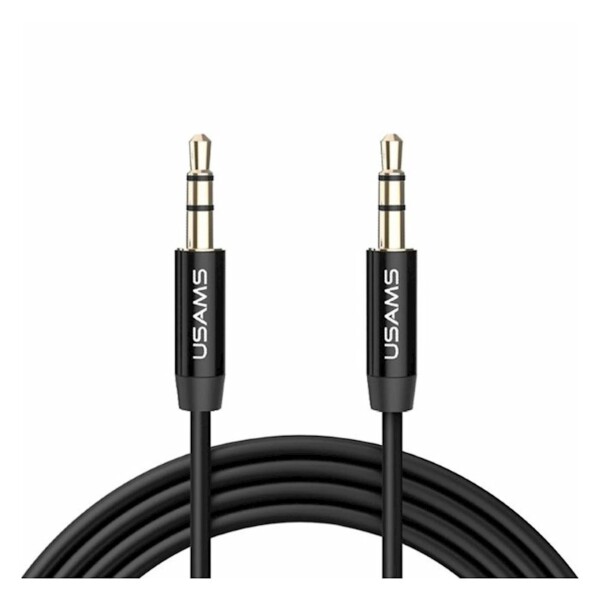 Cable Auxiliar Audio Spica Jack a Jack 3,5mm 1 Metro Usams Cable Auxiliar Audio Spica Jack a Jack 3,5mm 1 Metro Usams