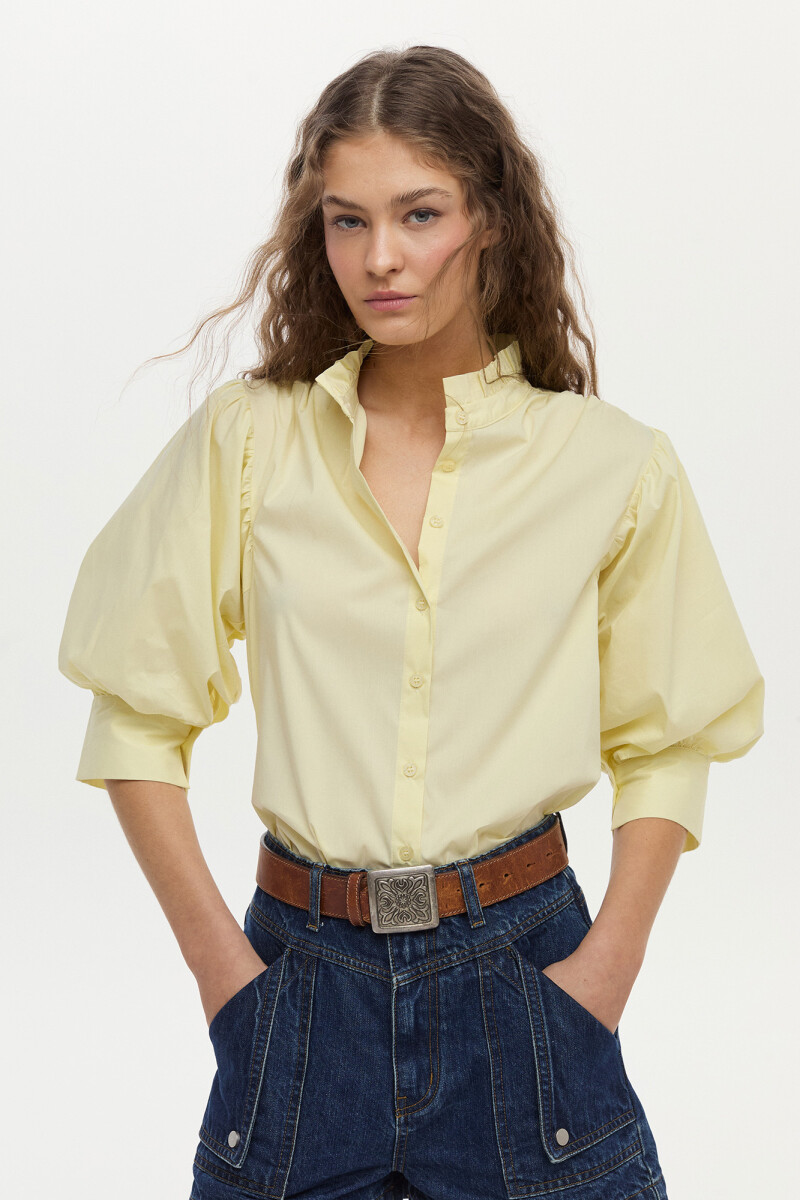 Camisa Iris - Amarillo 