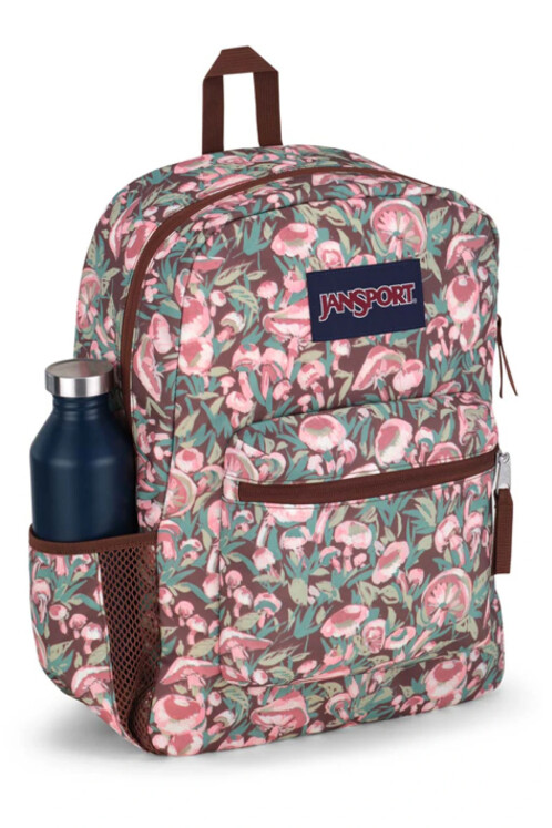 MOCHILA JANSPORT CROSS TOWN PAINTERLY MUSHROOMS