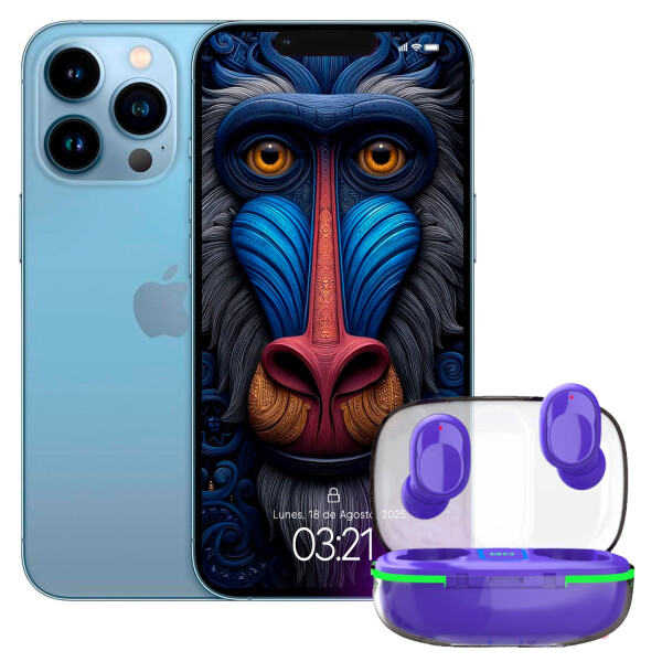 Iphone 13 Pro Max 128 Gb  + Regalo  AZUL