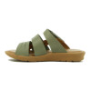 Sandalia Country Mujer Tres Tiras Salvia-ambar