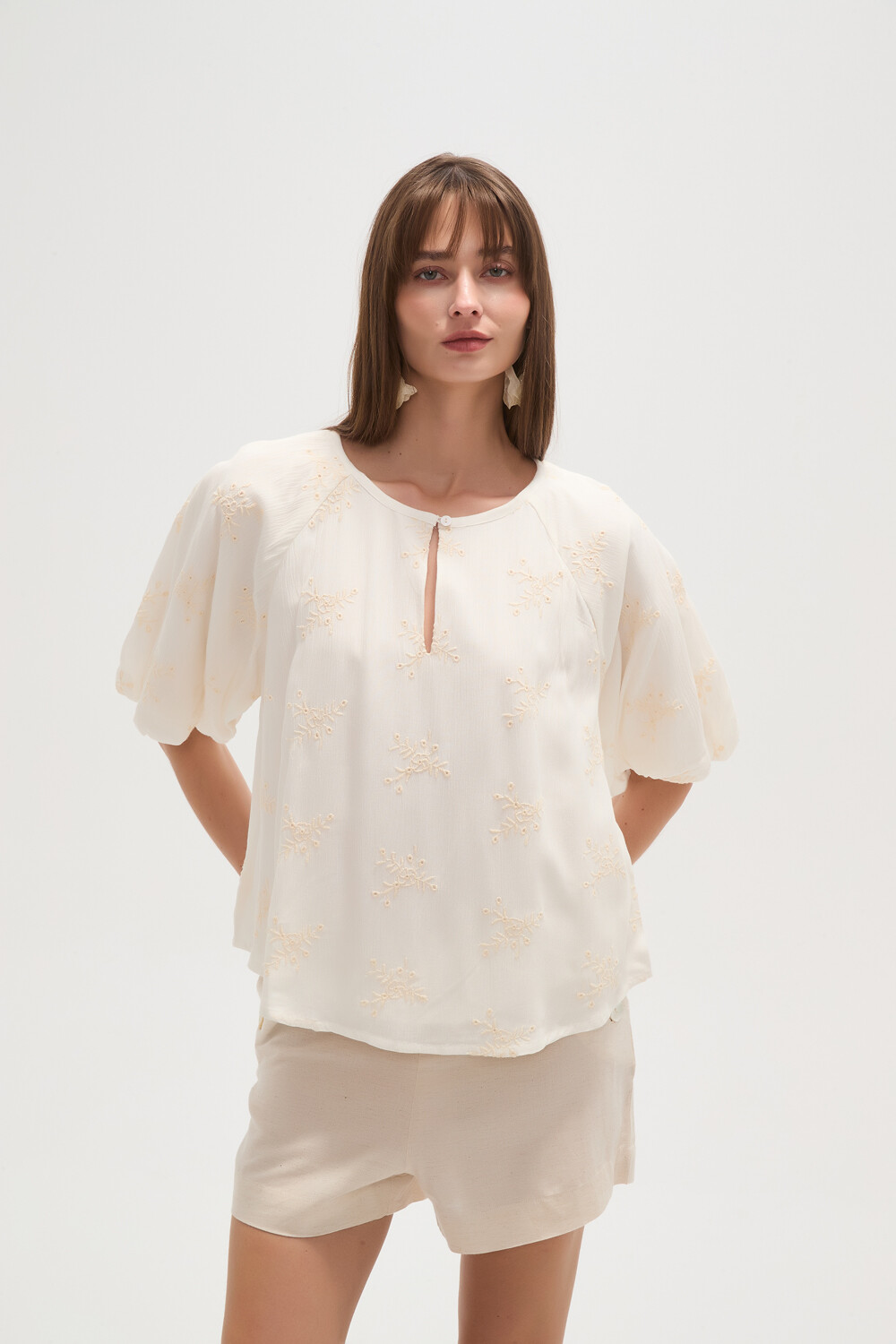 Blusa Jacinte Crudo / Natural