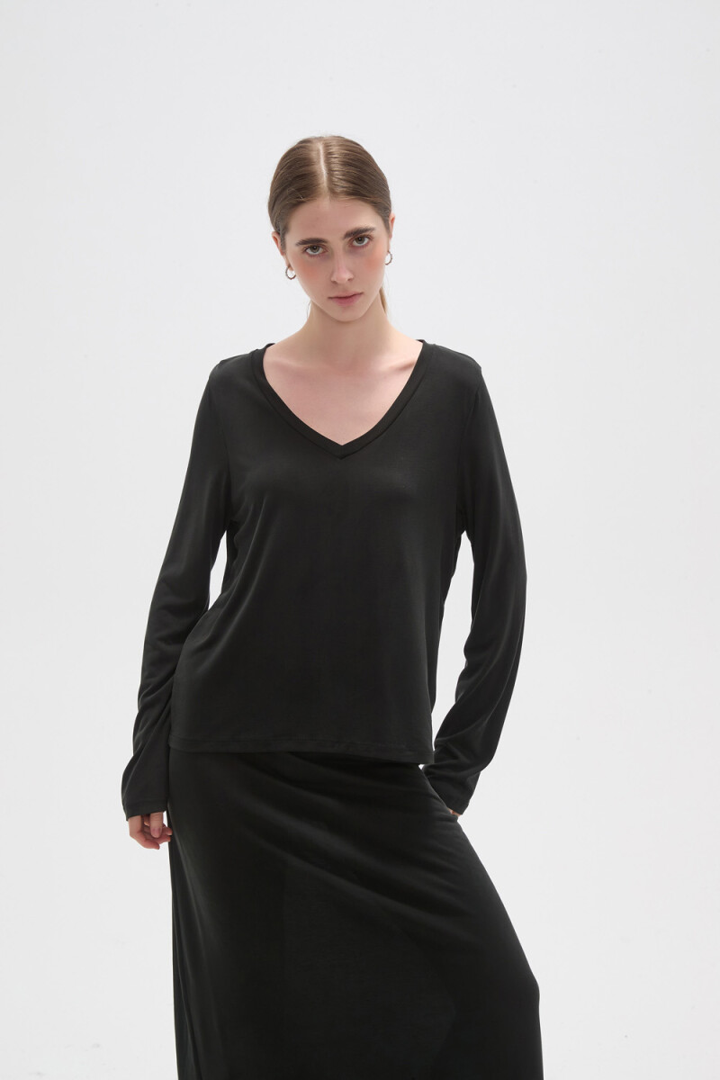 Remera Tivia - Negro 