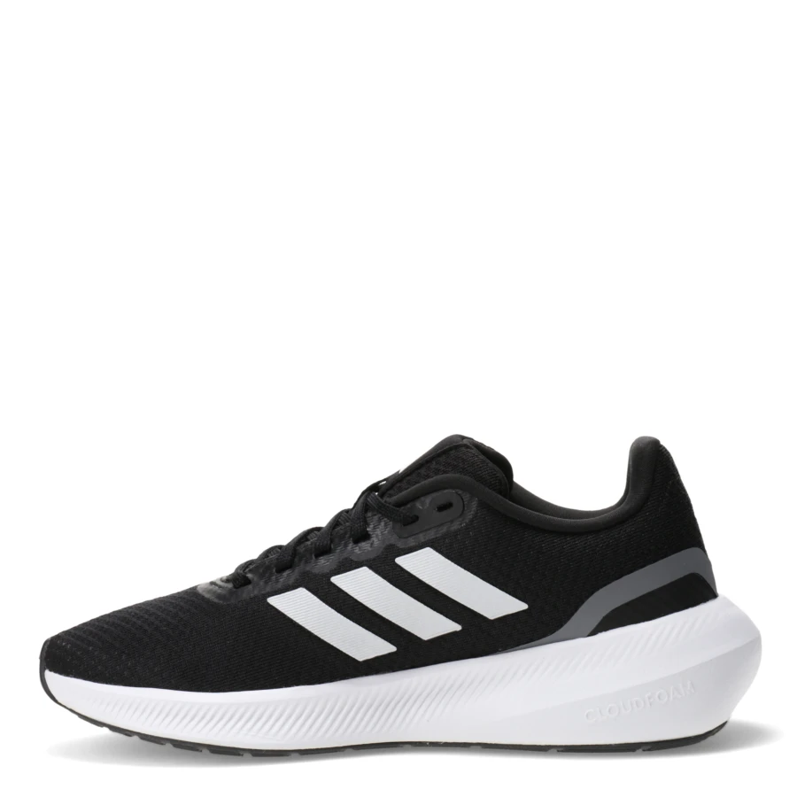Championes de Mujer Adidas Run Falcon 3.0 Negro - Blanco - Gris