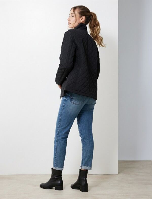 Campera Capitoneada NEGRO