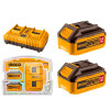 SET X 2 BATERIAS 20V 5AMP + 1 CARGADOR INGCO FBCPK2425 SET X 2 BATERIAS 20V 5AMP + 1 CARGADOR INGCO FBCPK2425