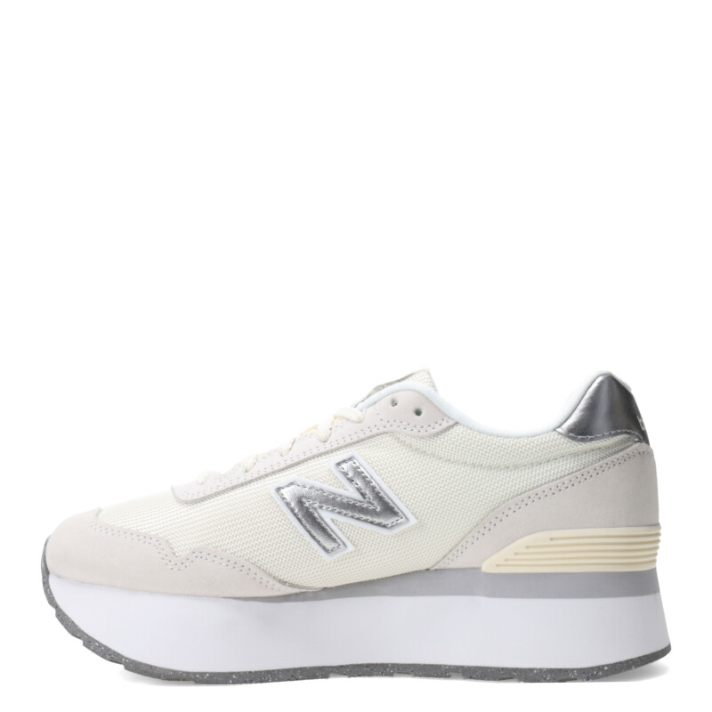 Championes de Mujer New Balance Life Style Mode Plataforma Natural - Gris - Plateado