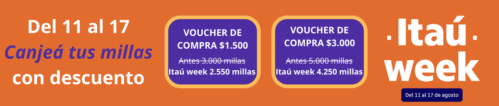 itau week