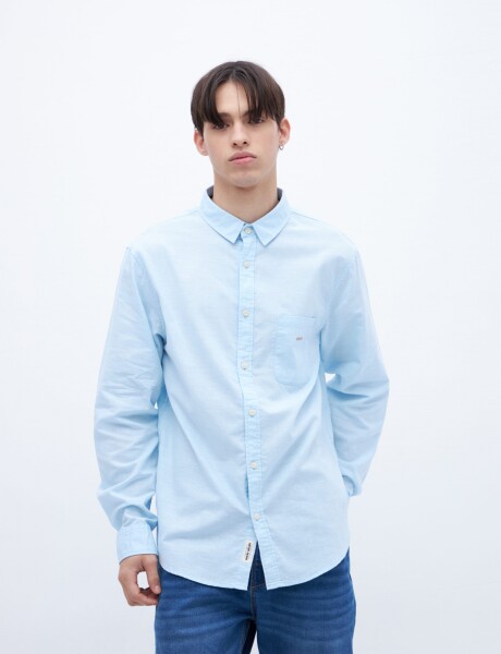 Camisa Salinger Celeste