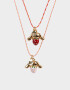 Collares Infantiles Licencias Collares Para Compartir Cinnamoroll - Dorado