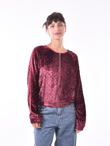 CAMPERA CHEER CEREZA
