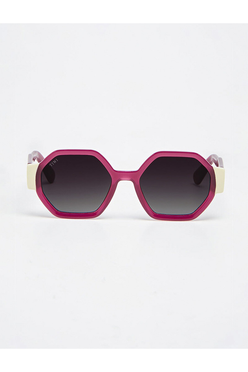 Lentes Tiwi Valette - Shiny Bicolor Cherry/beige With Burgundy Grad 