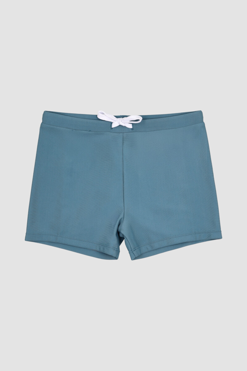 Short lycra 2-10a - Azul piedra 