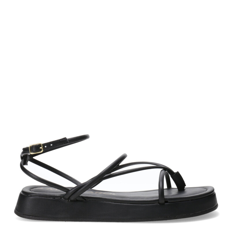Sandalias de Mujer Miss Carol DAVV con tiras finas Negro