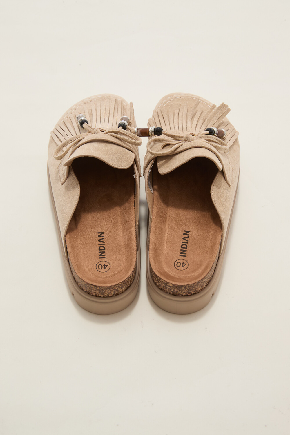 Suecos Katto Beige Claro