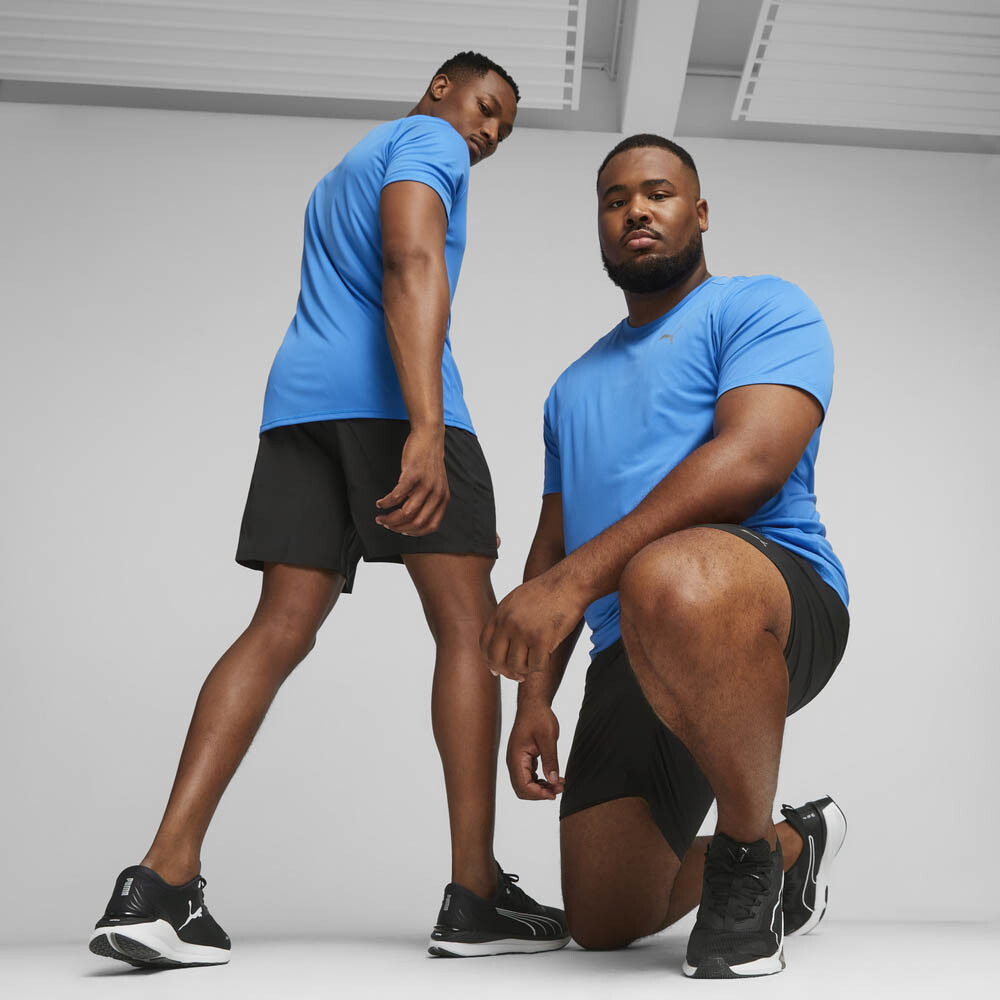 Run Favorite SS Tee M - Hombre Ultra Blue