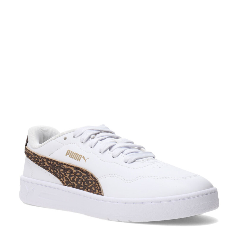 Championes de Mujer Puma Court Lally Feline Blanco - Tigre