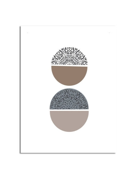 CUADRO CANVAS 30x40cm SEMICIRCULOS 2 CUADRO CANVAS 30x40cm SEMICIRCULOS 2