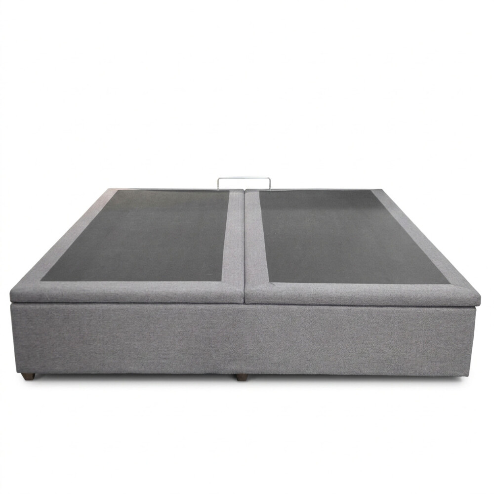 BOX BAÚL KING MADERA GRIS ARCA