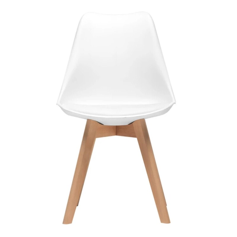 Pack 2 Sillas Eames Lumax Acolchonadas Con Patas De Madera Para Comedor Pack 2 Sillas Eames Lumax Acolchonadas Con Patas De Madera Para Comedor